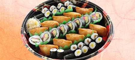 巻き物盛り合せ